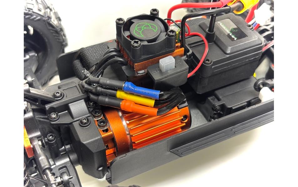 Absima Monster Truck Mini AMT Fluo-Blue, 4WD, RTR, 1:16