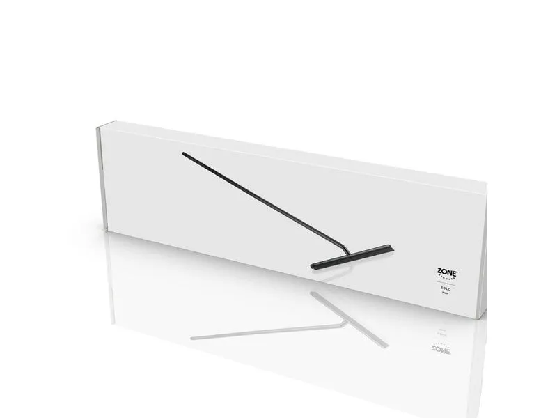 Zone Denmark Duschabzieher Wiper Solo 120 x 34 x 4 cm, Schwarz