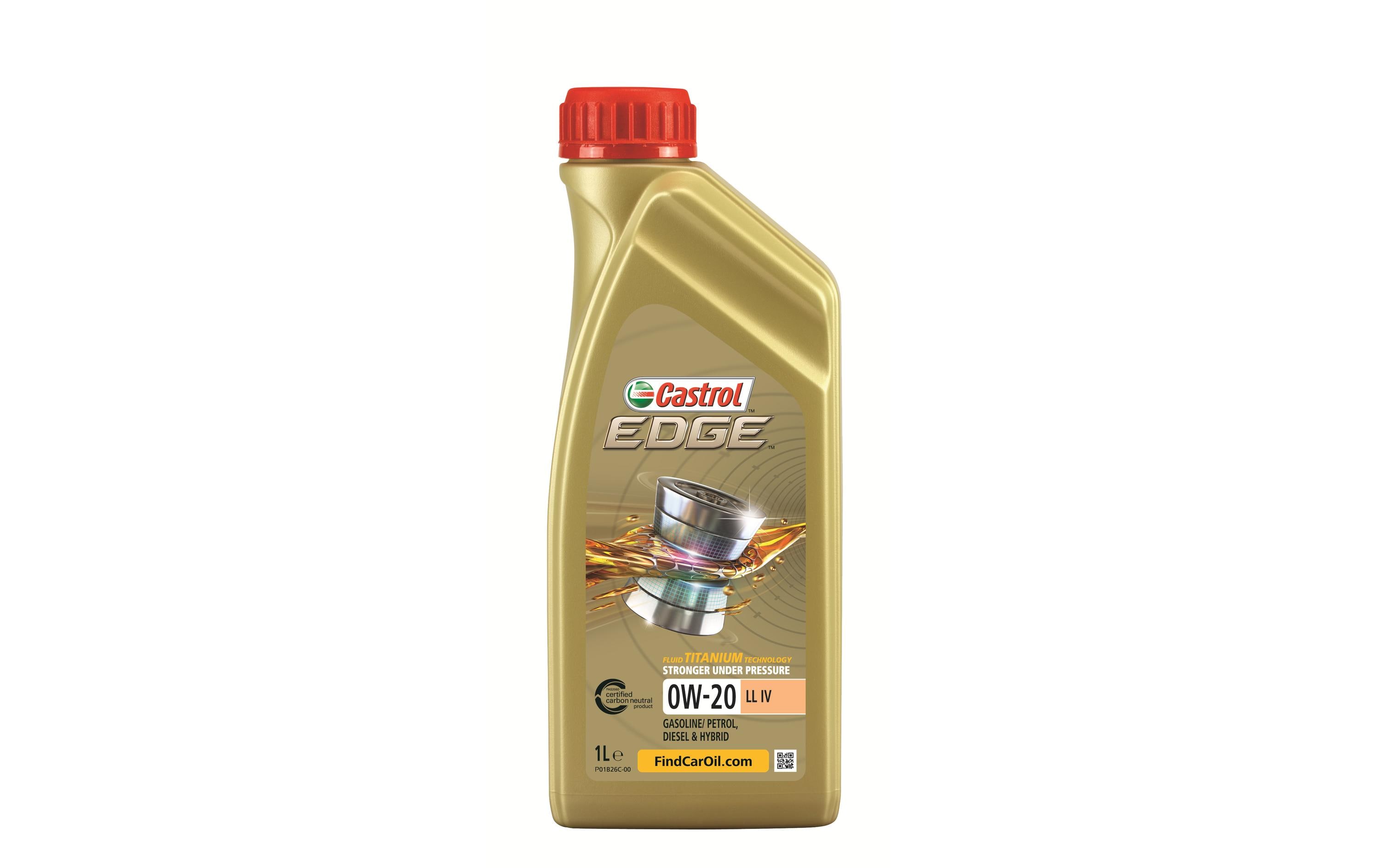 Castrol Motorenöl EDGE 0W-20 LL IV, 1 l Castrol Motorenöl EDGE 0W-20 LL IV, 1 l