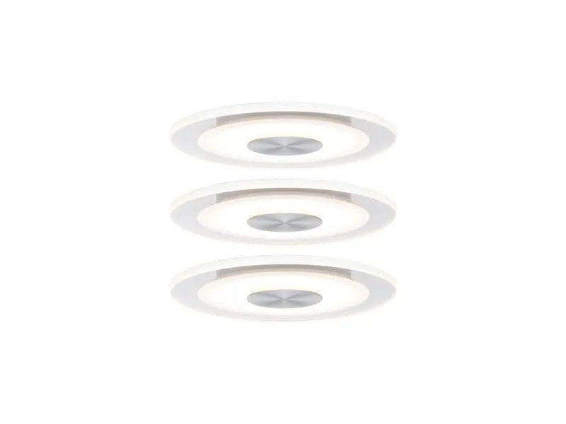Paulmann Einbauleuchte LED Whirl Basisset 3x 4.9W