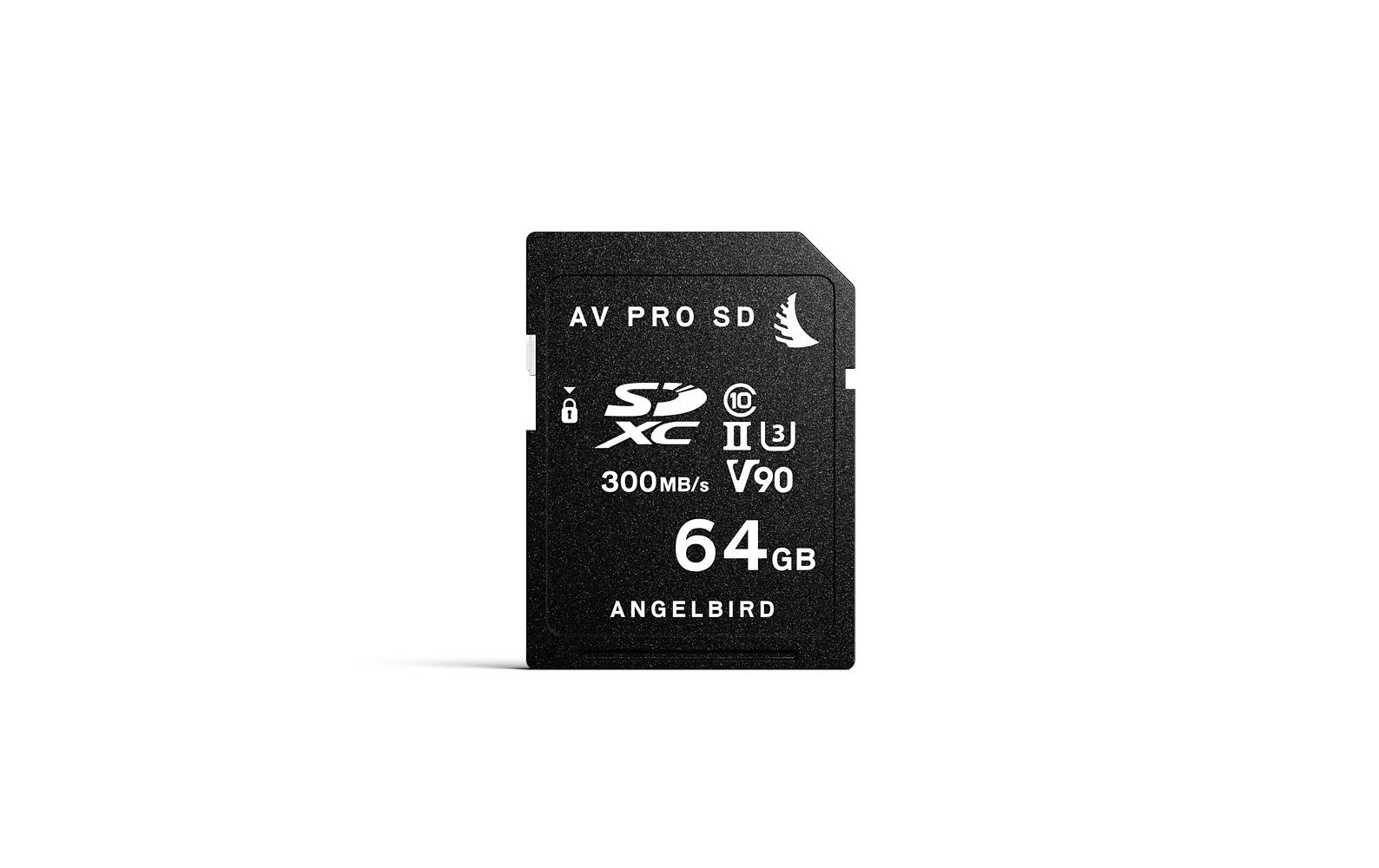 Angelbird SDXC-Karte AV Pro SD V90 Mk2 64 GB Angelbird SDXC-Karte AV Pro SD V90 Mk2 64 GB