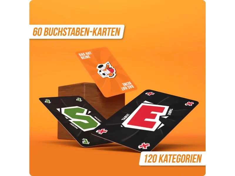 Denkriesen Partyspiel Stad Land Vollpfosten – Extrem Classic Ed. (D)