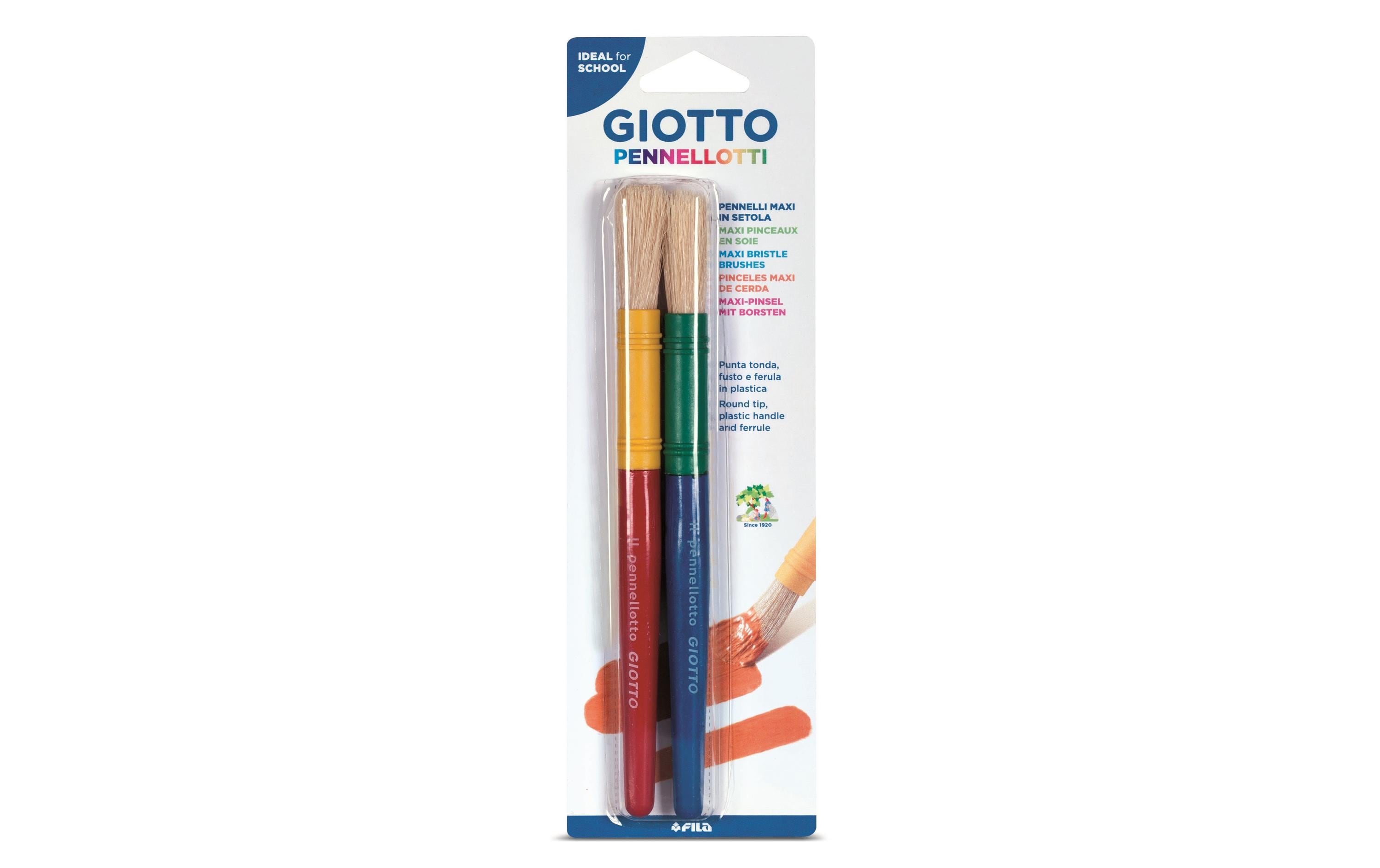 Giotto Borstenpinsel 2 Stück Giotto Borstenpinsel 2 Stück