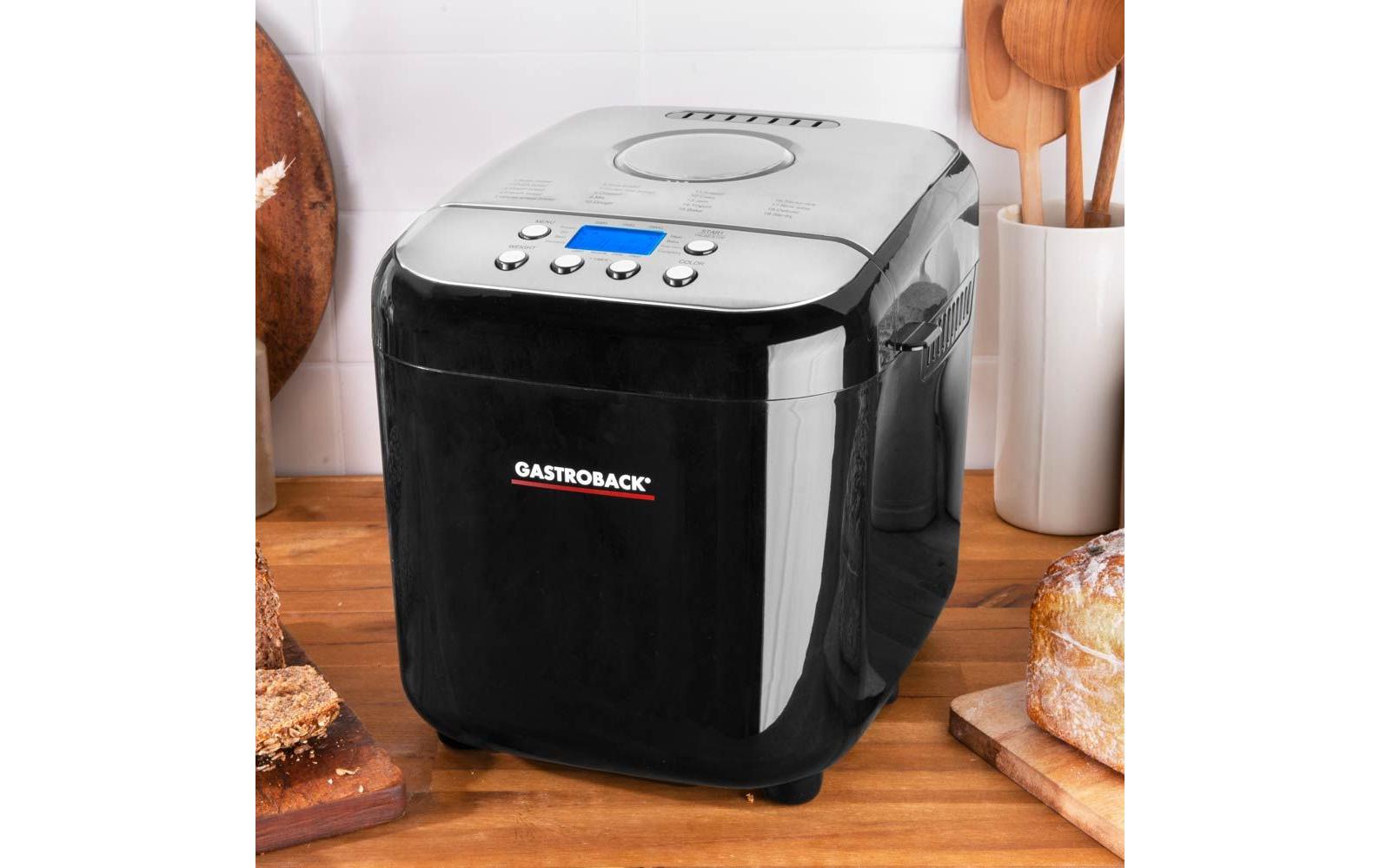 Gastroback Brotbackautomat Pro Schwarz