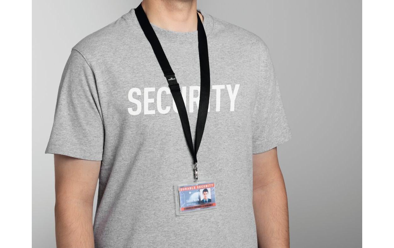 DURABLE Ausweishalter reXycle 1 Karte 10 Stück, Transparent