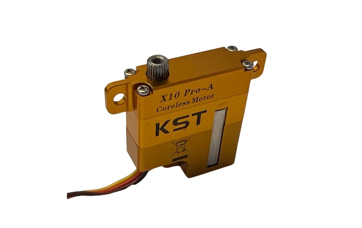 KST Flächenservo X10 Pro-A V8 11.5 kg, 0.10 s, Digital HV KST Flächenservo X10 Pro-A V8 11.5 kg, 0.10 s, Digital HV
