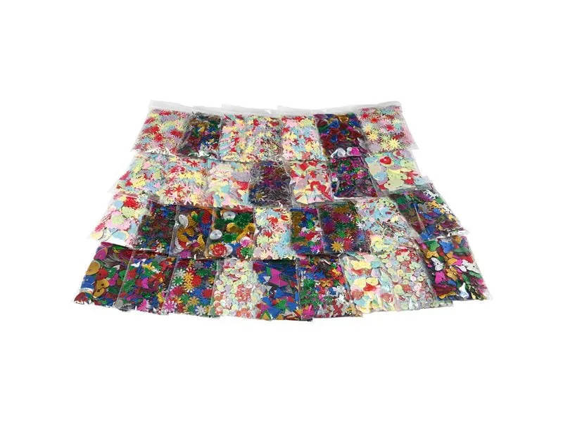 Creativ Company Pailletten-Mix Mix sortierte Farben 7-30 mm Creativ Company Pailletten-Mix Mix sortierte Farben 7-30 mm