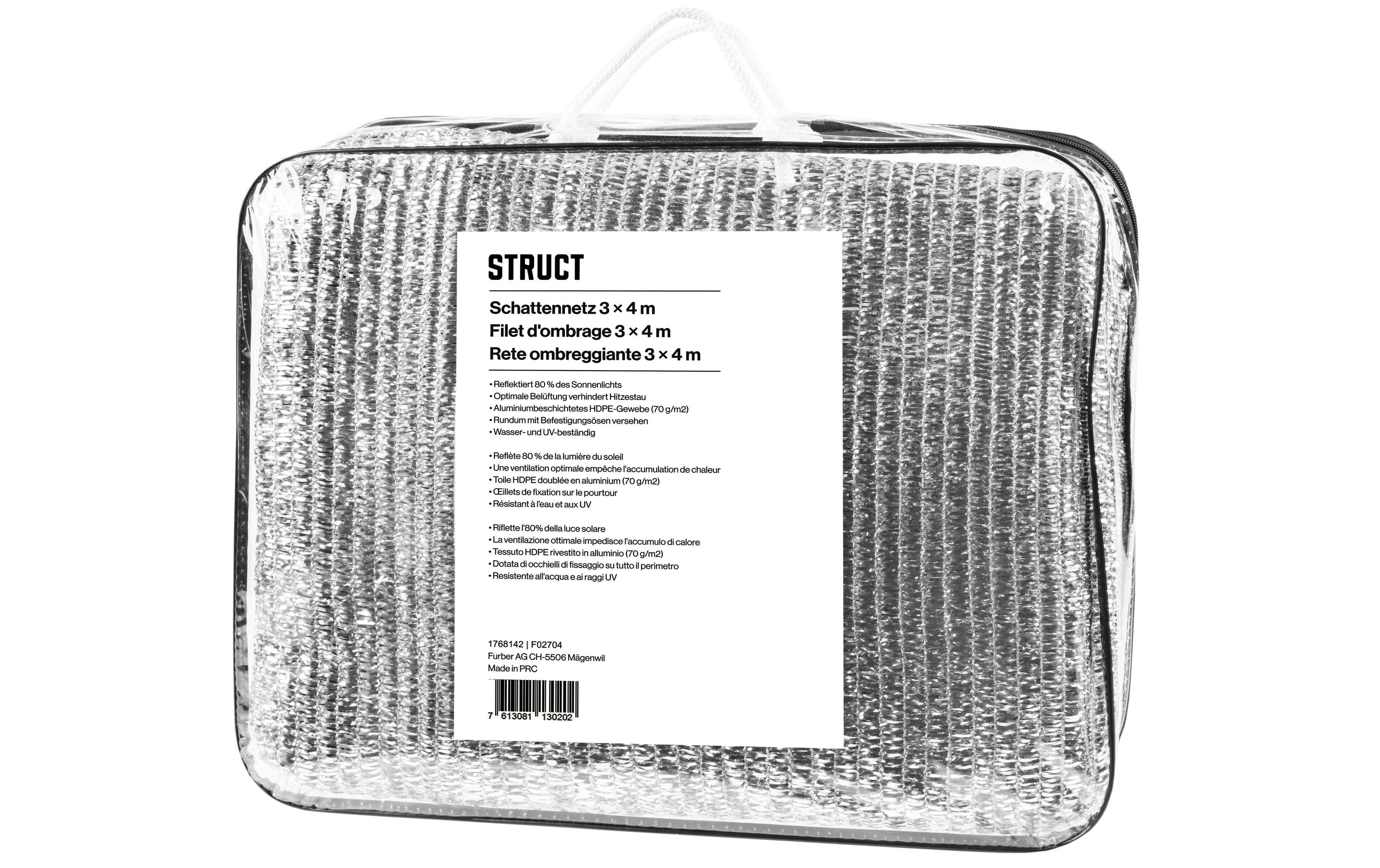 STRUCT Schattennetz 3 x 4 m STRUCT Schattennetz 3 x 4 m