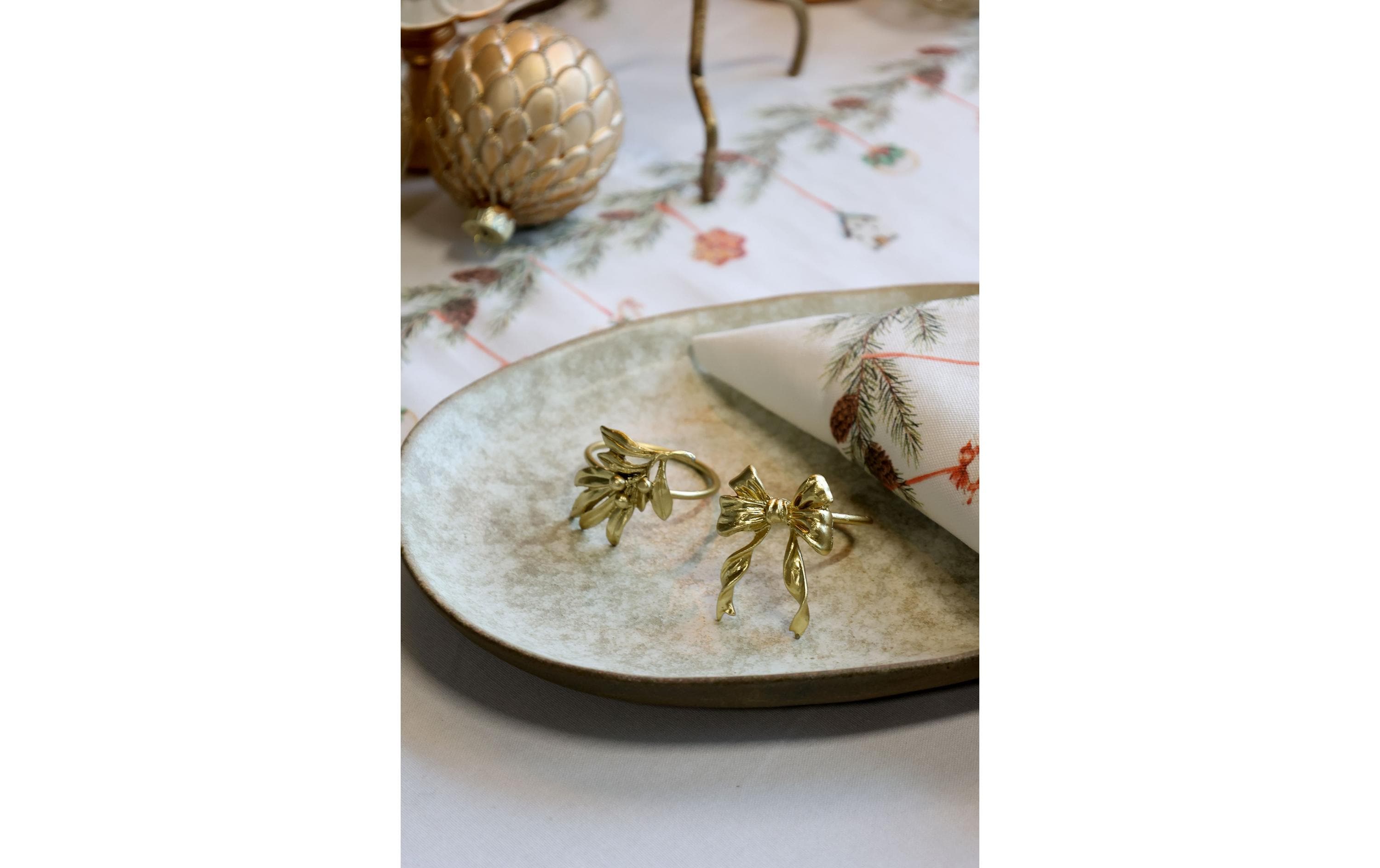 Chic Antique Serviettenring Gold