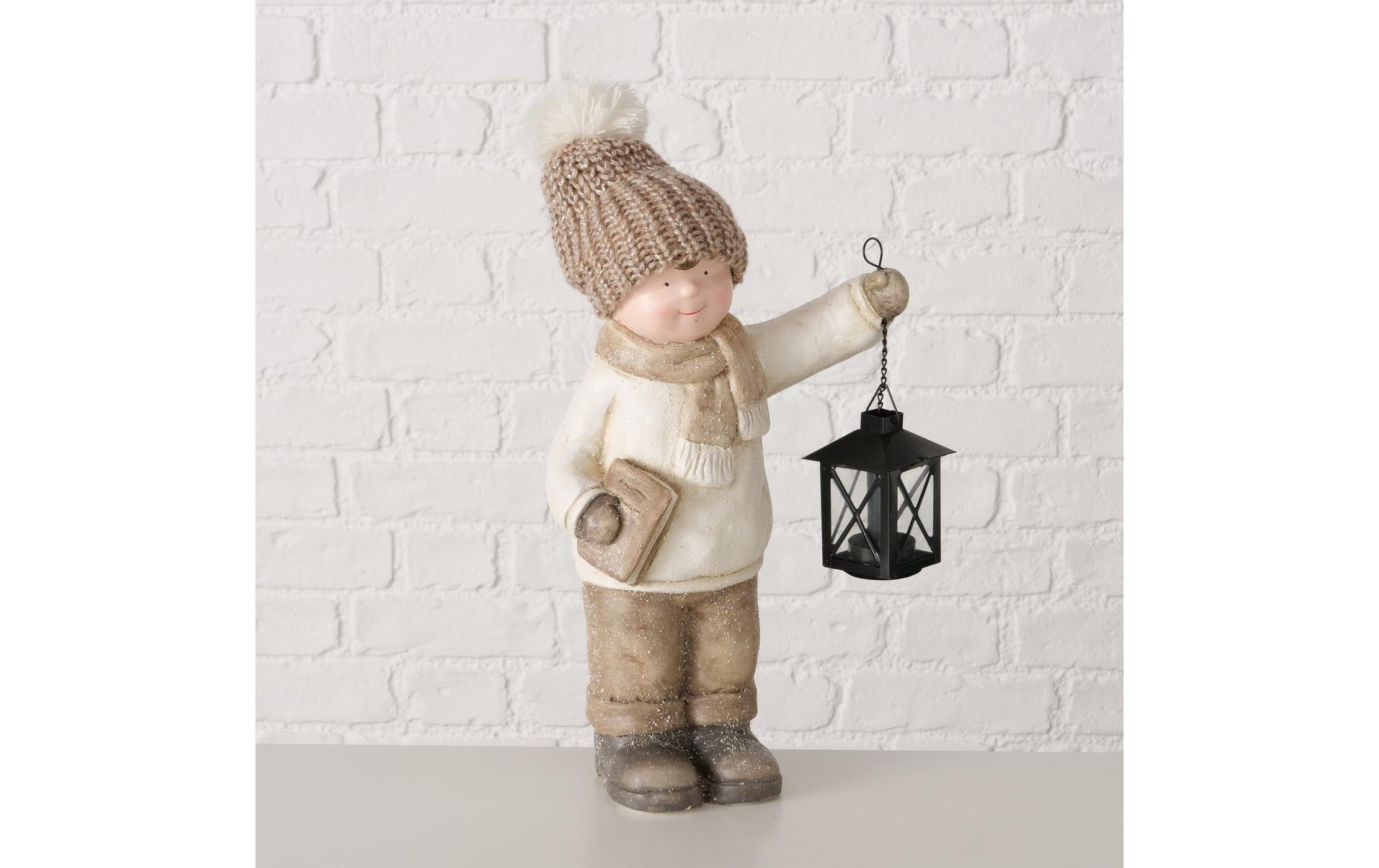 Boltze Weihnachtsfigur Charlie Kunststoff, 40 cm