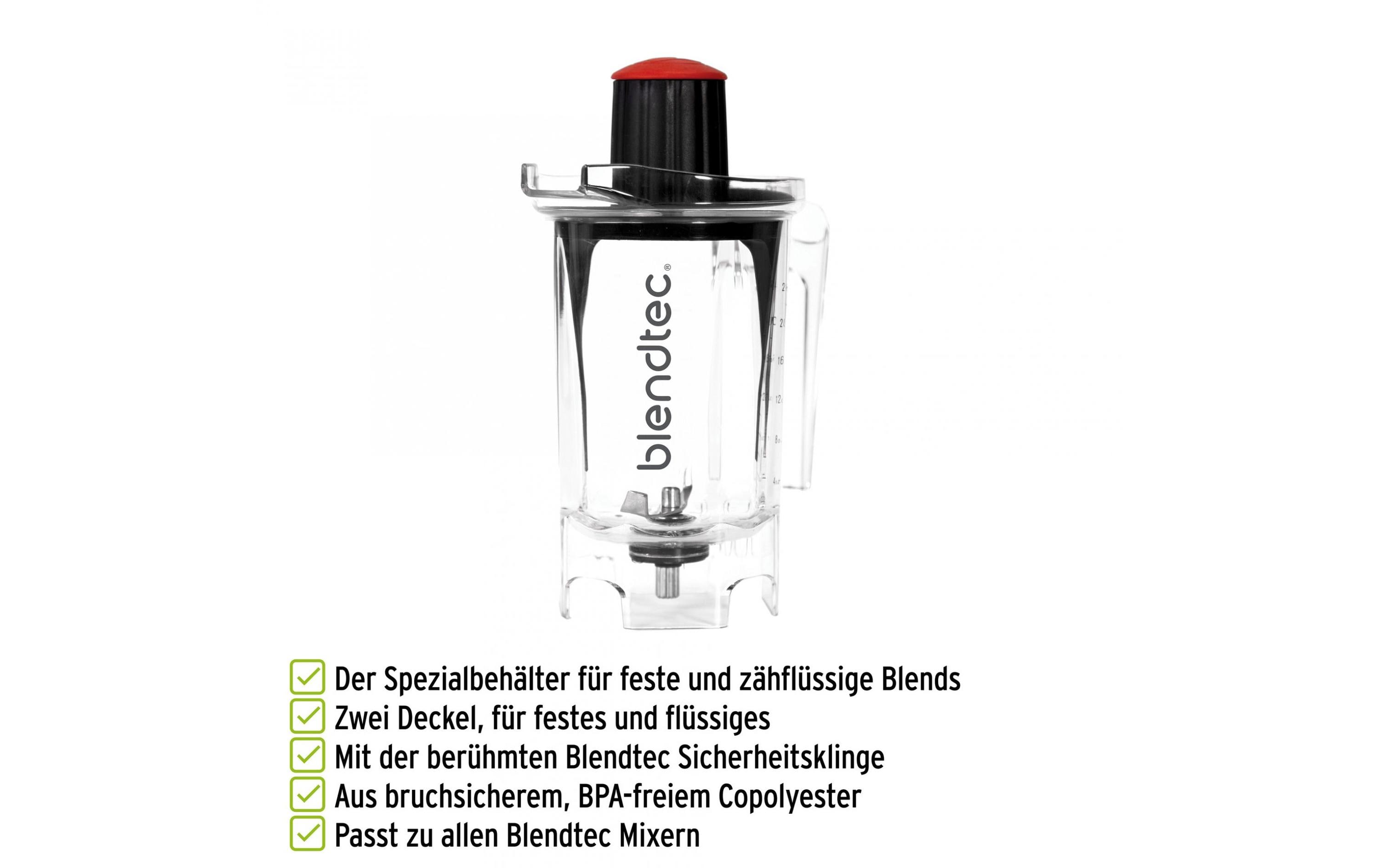 Blendtec Mixbecher Twister Jar Transparent