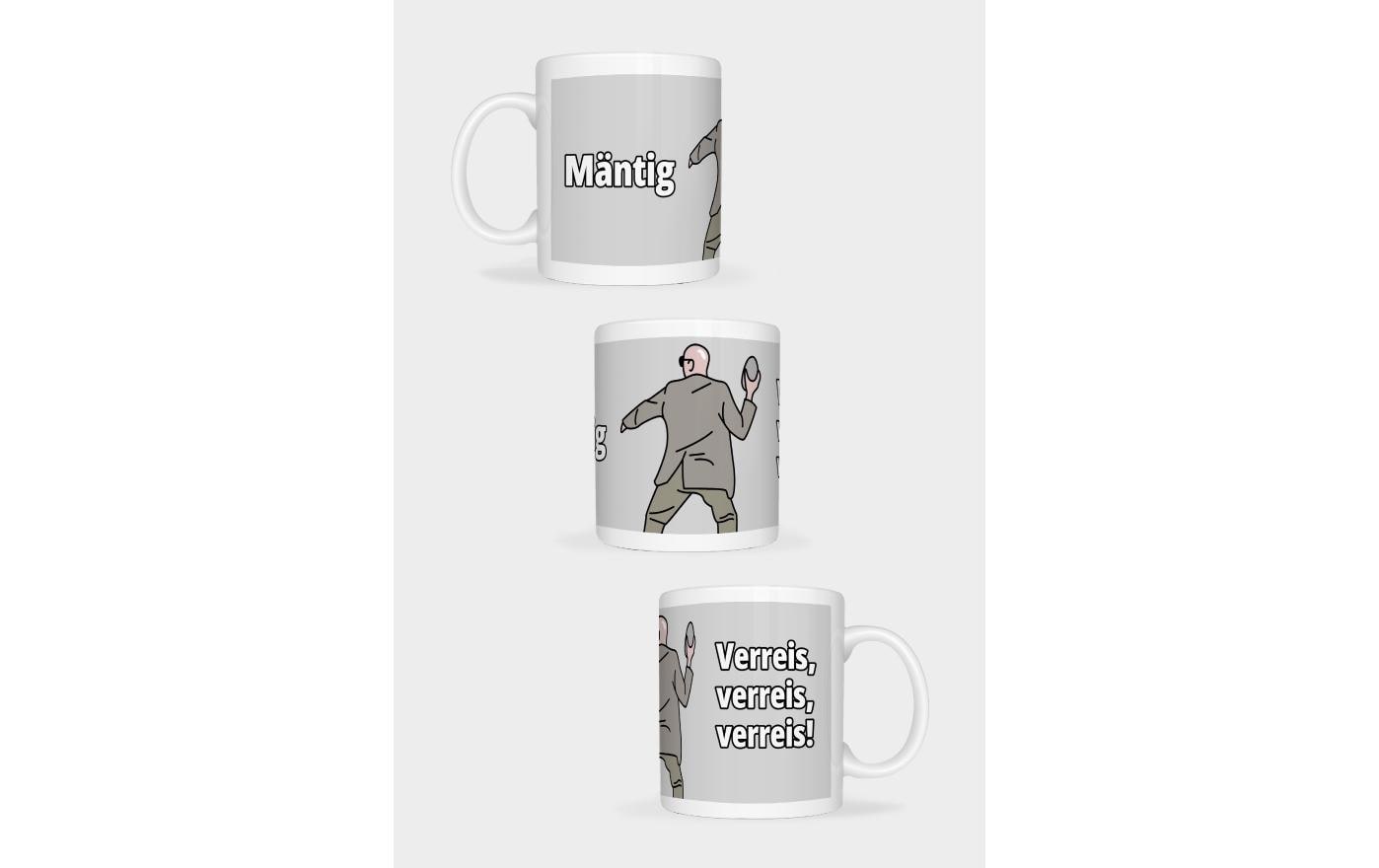 Swissmeme Tasse Verreis, verreis, verreis!, 350 ml