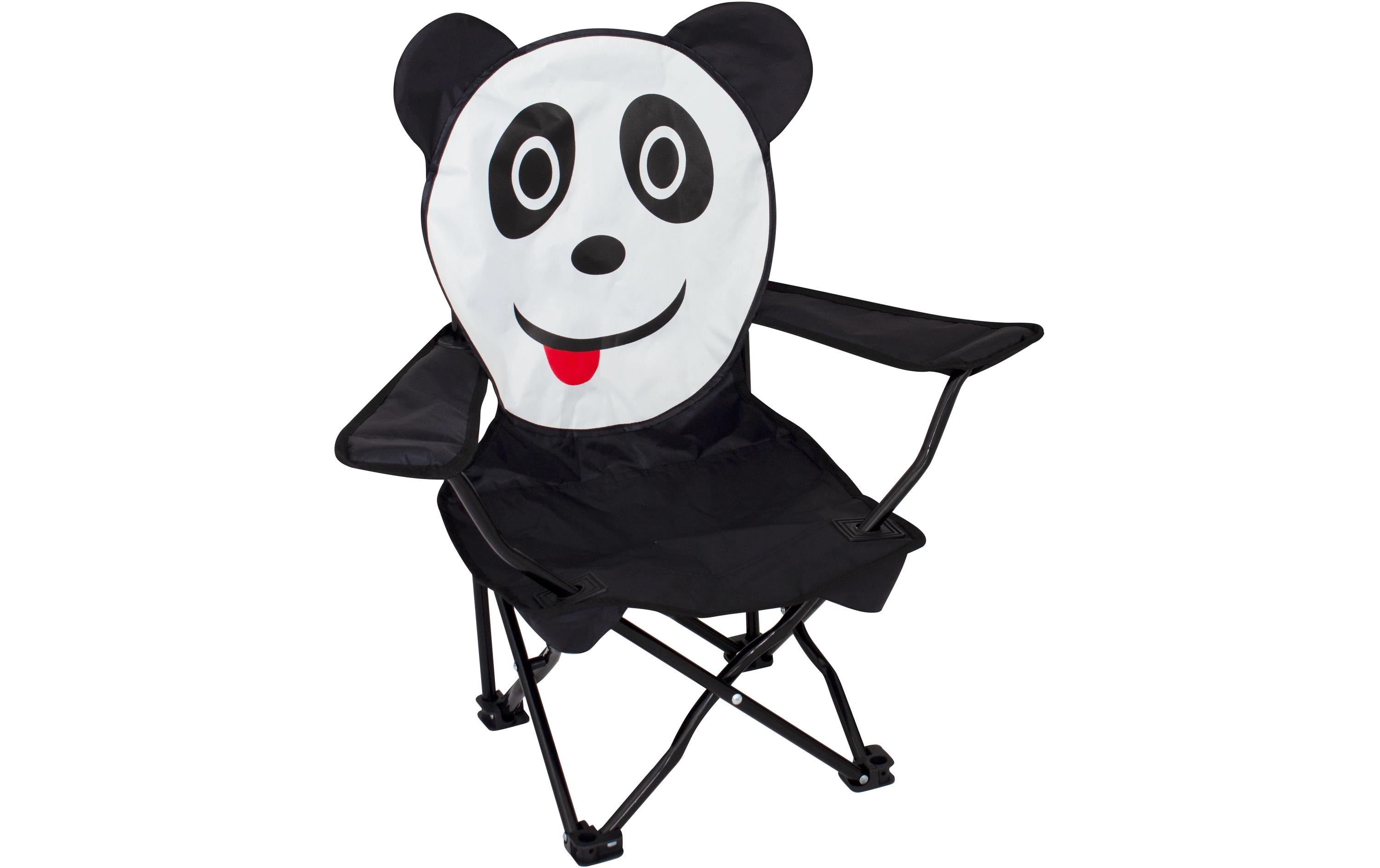 Eurotrail Campingstuhl Ardeche Panda Schwarz/Weiss