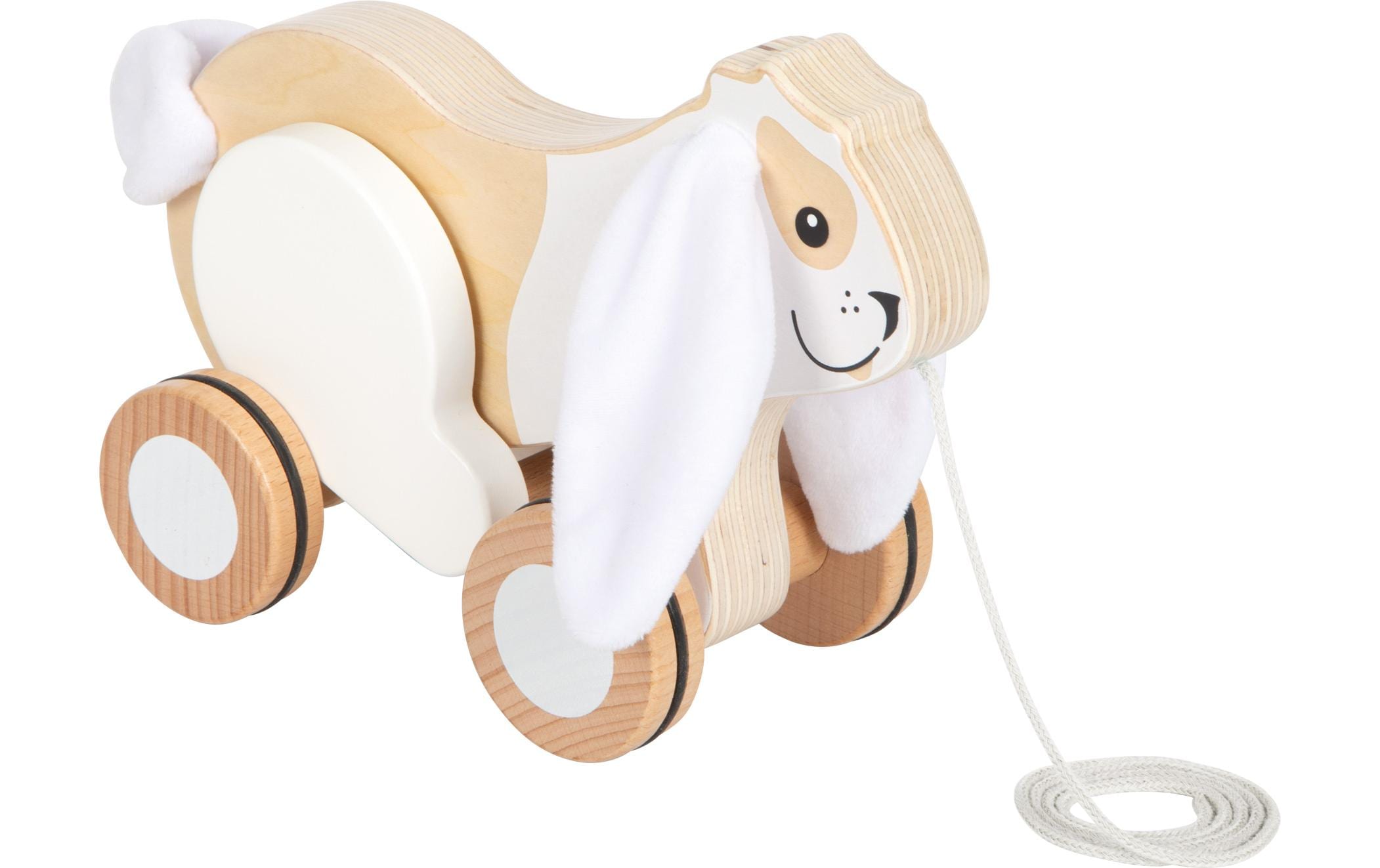 small foot Nachziehspielzeug Nachziehtier Hase mit Knisterohren small foot Nachziehspielzeug Nachziehtier Hase mit Knisterohren