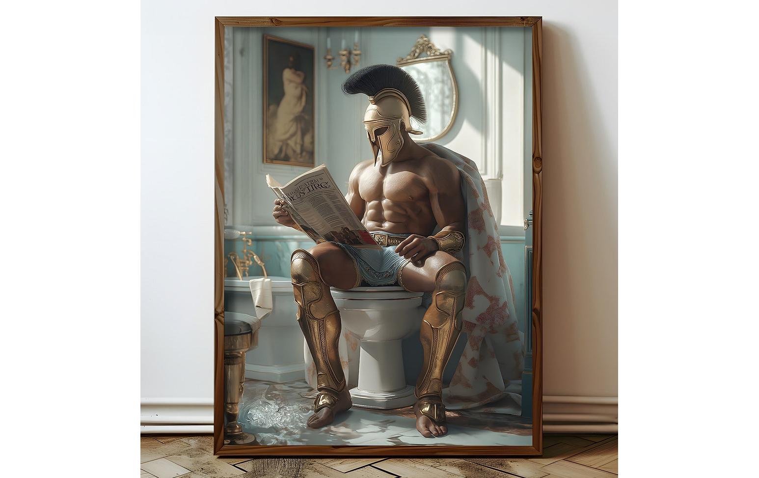 Wallxpert Bild Held 50 x 70 cm