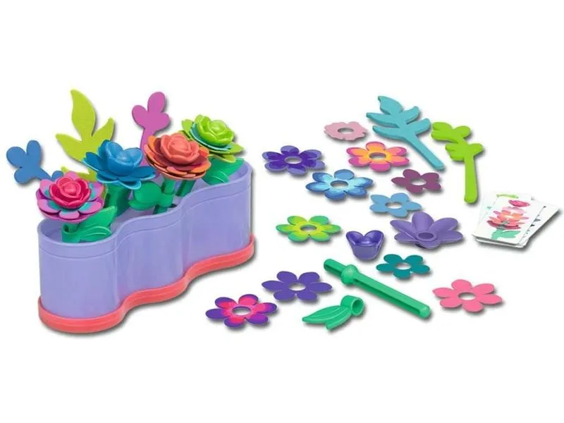 play+ Steck- und Spiel-Set Blumen