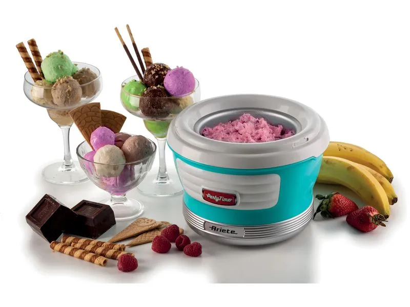 Ariete Glacemaschine Party Time ARI-643-BL 1.5 l, Blau/Weiss