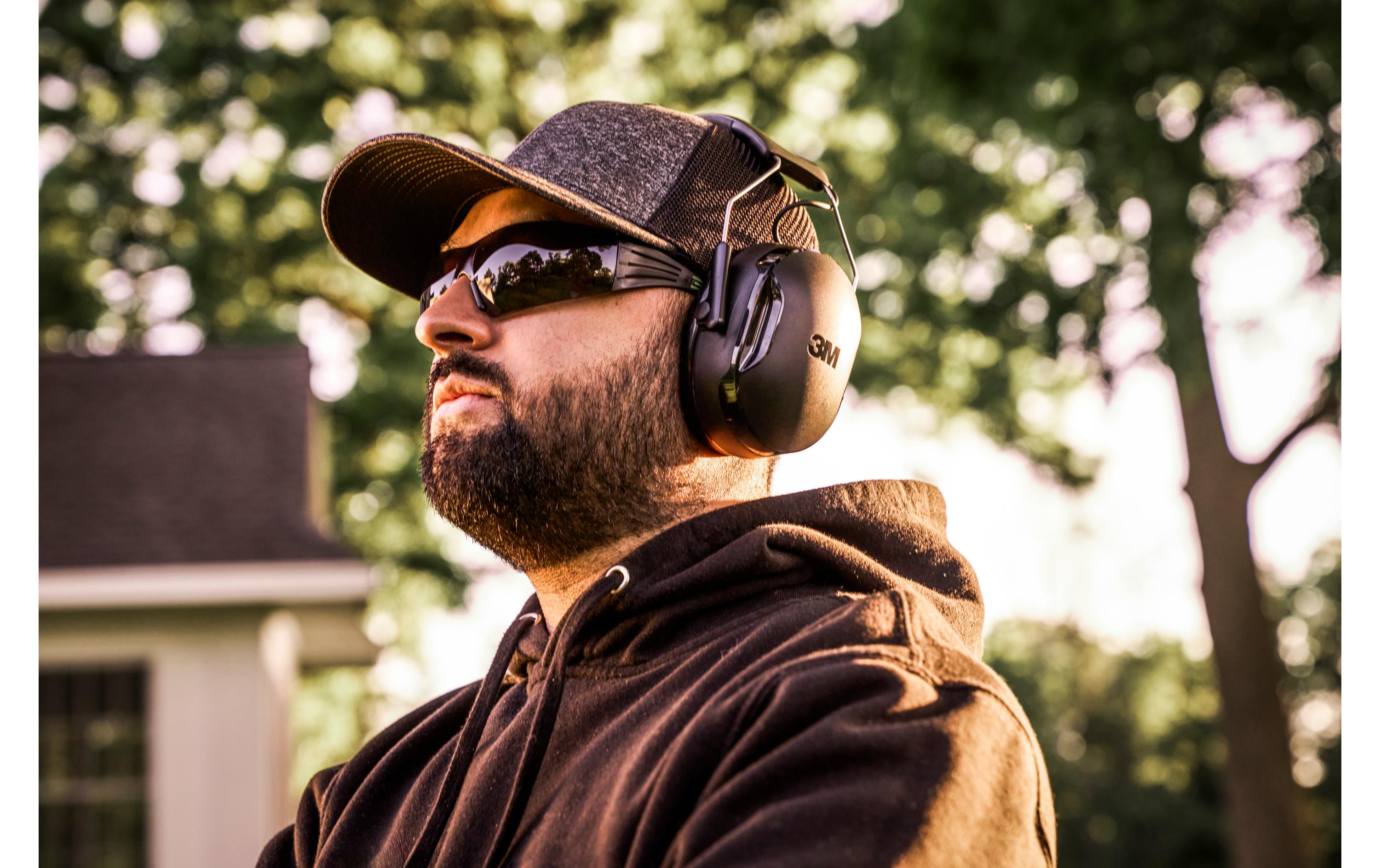 3M Gehörschutz Kapselgehörschützer WorkTunes Connect & Solar