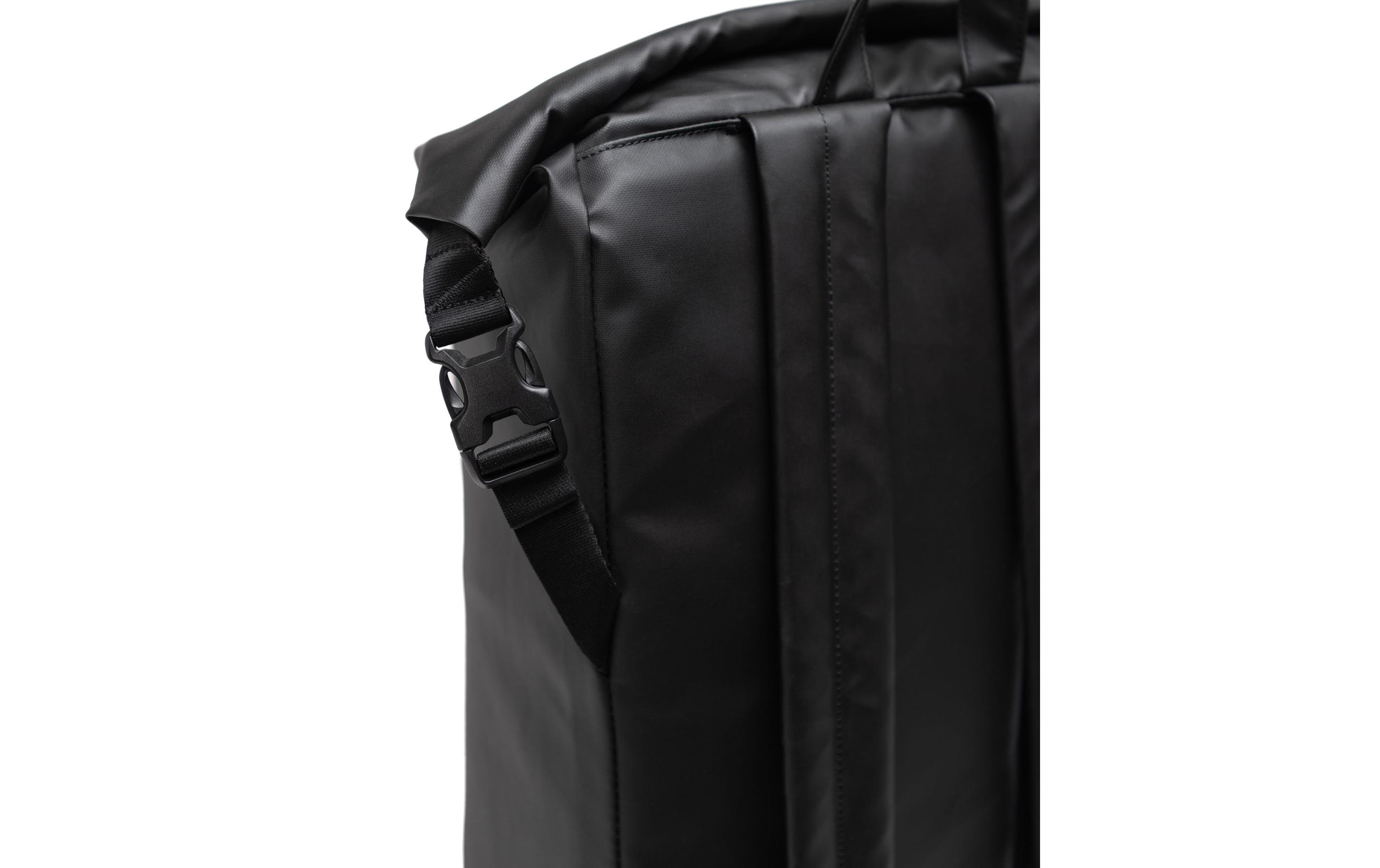Herschel Rucksack Roll Top Schwarz, 22.5 l