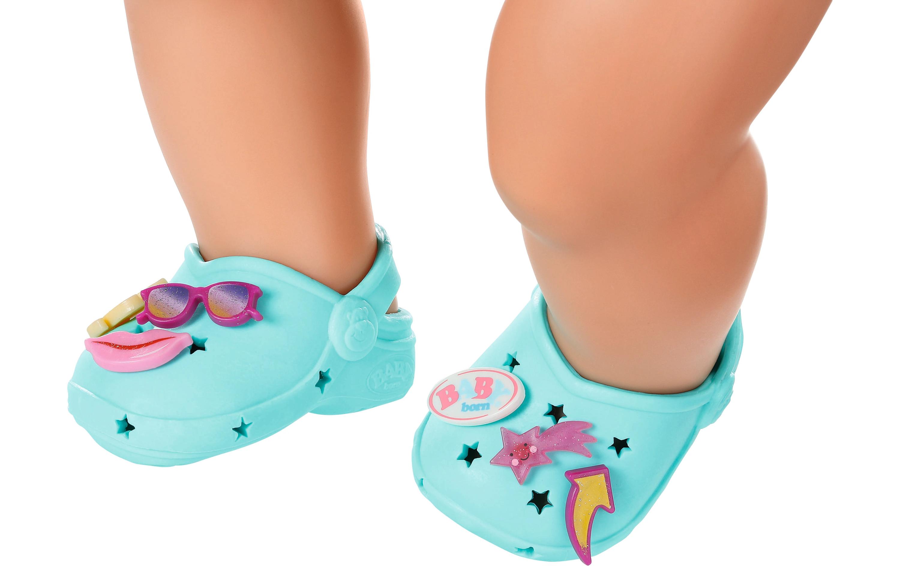 Baby Born Puppenkleidung Schuhe mit Pins assortiert