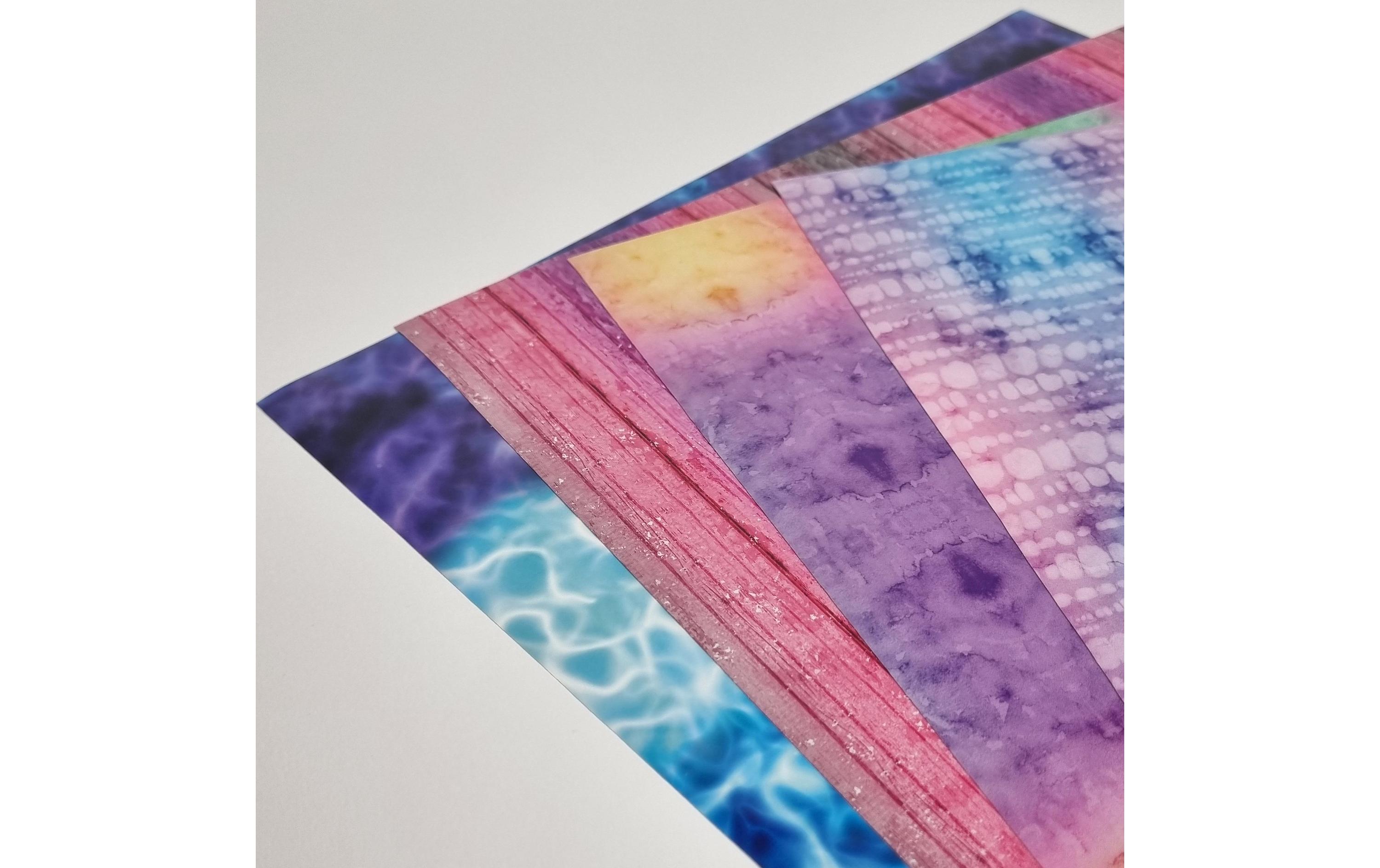 Chemica Aufbügelfolie Design-Flex Beach 1, 30 x 24 cm, 4er Set