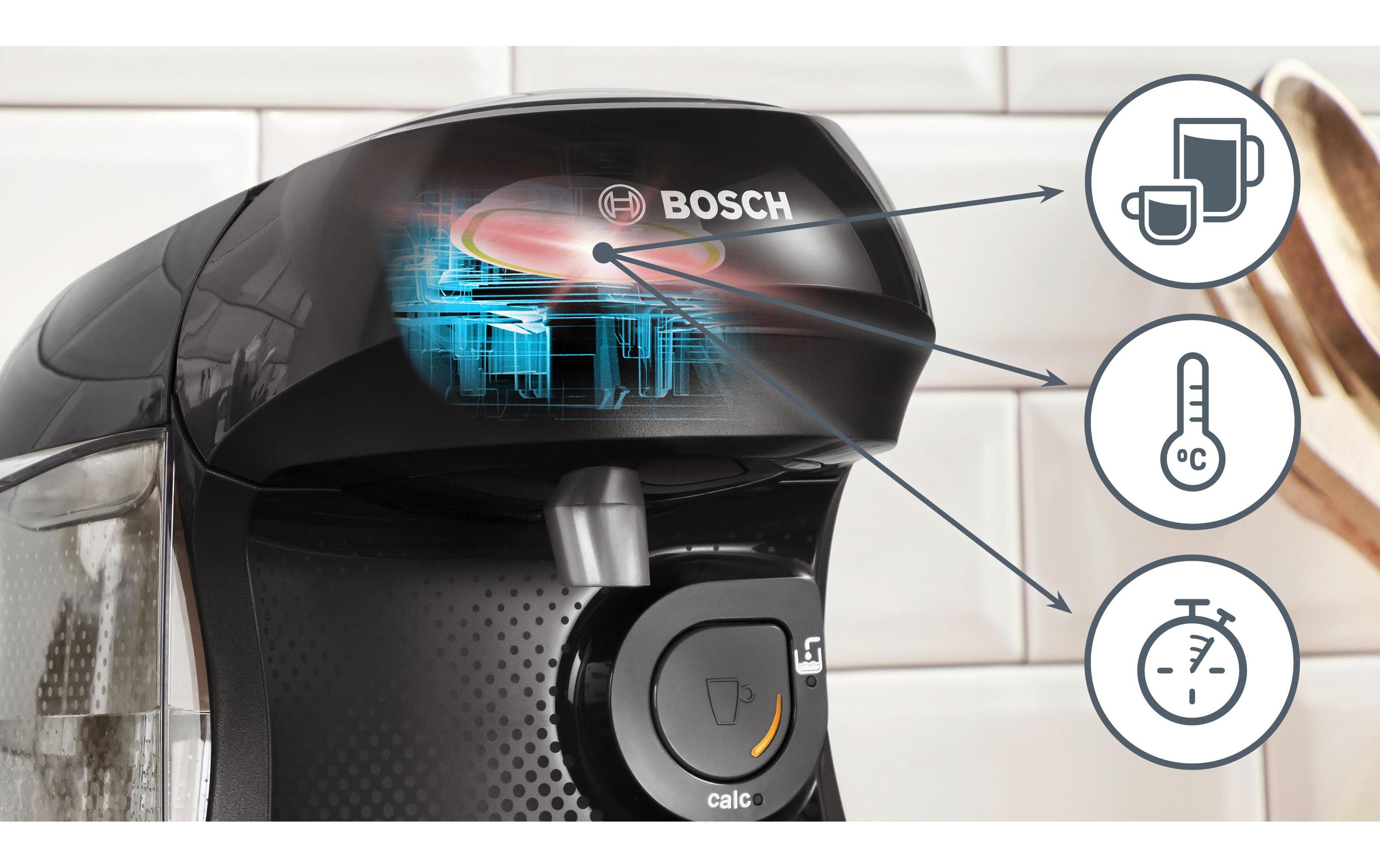 TASSIMO Kapselmaschine Happy friendly Schwarz TASSIMO Kapselmaschine Happy friendly Schwarz