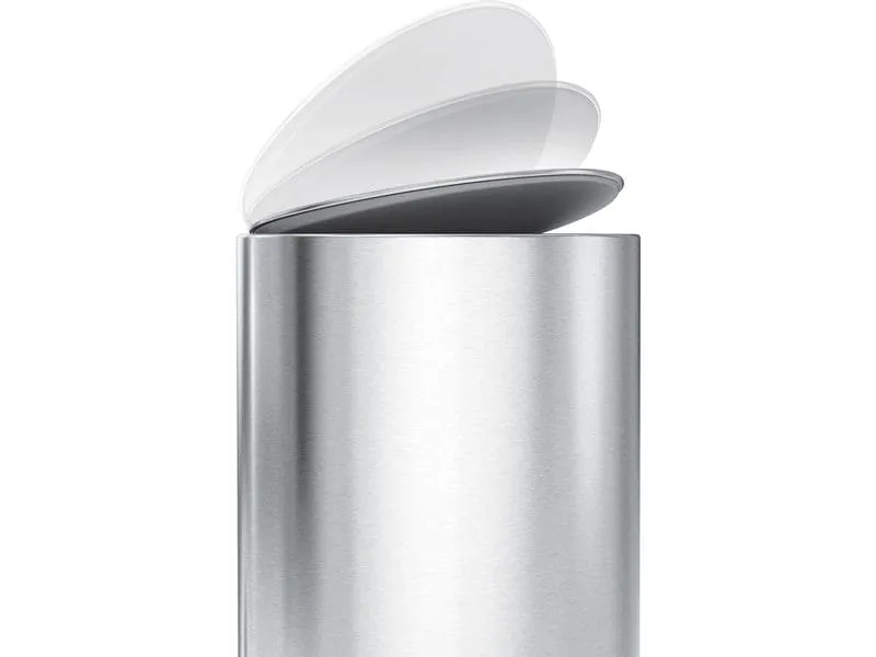 Simplehuman Abfalleimer 6 l, Silber gebürstet Simplehuman Abfalleimer 6 l, Silber gebürstet