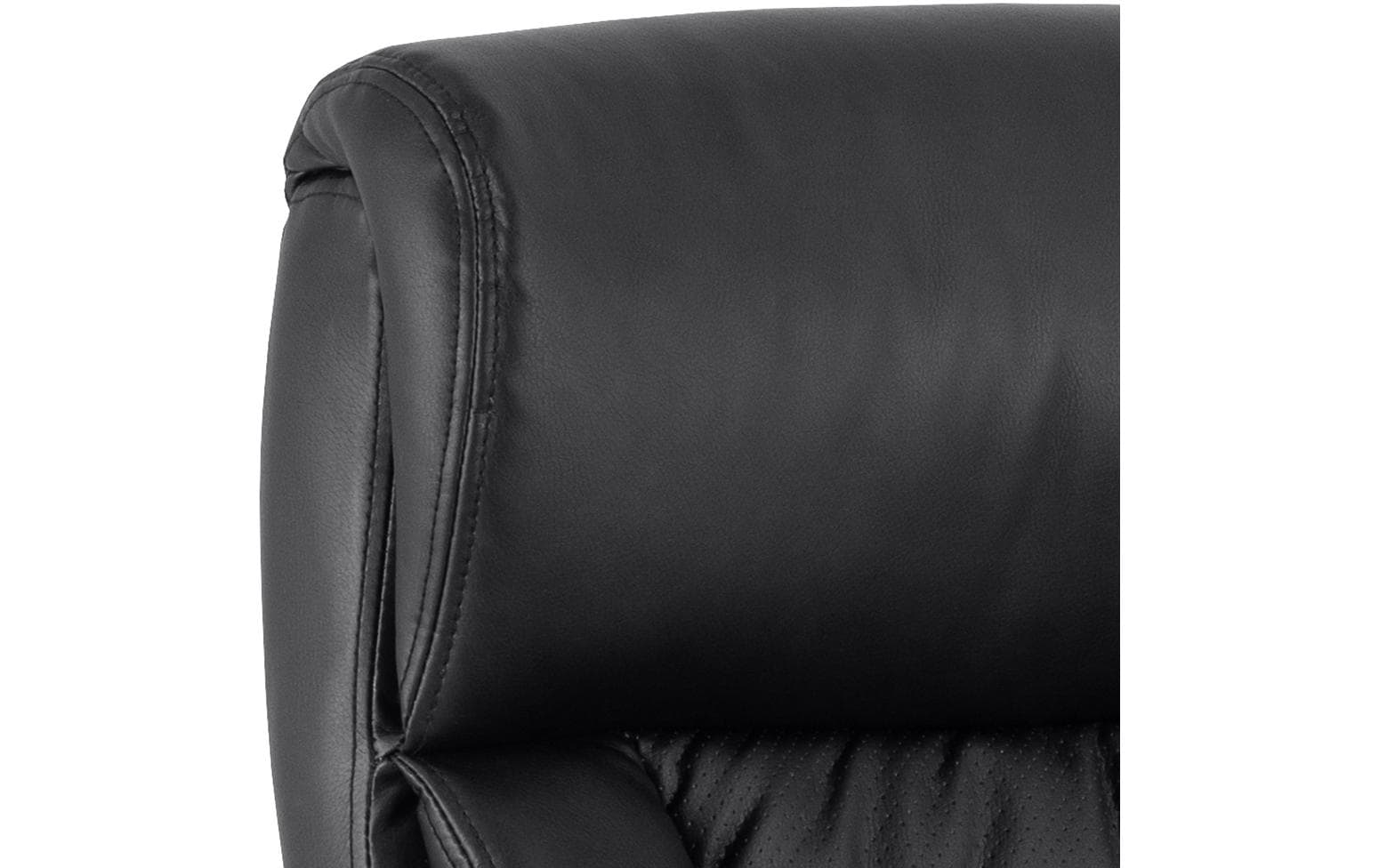 AC Design Bürostuhl Benson, mit Polsterrücken und Armlehnen, Schwarz