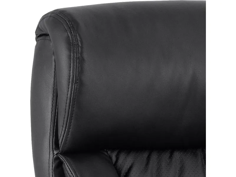 AC Design Bürostuhl Benson, mit Polsterrücken und Armlehnen, Schwarz AC Design Bürostuhl Benson, mit Polsterrücken und Armlehnen, Schwarz