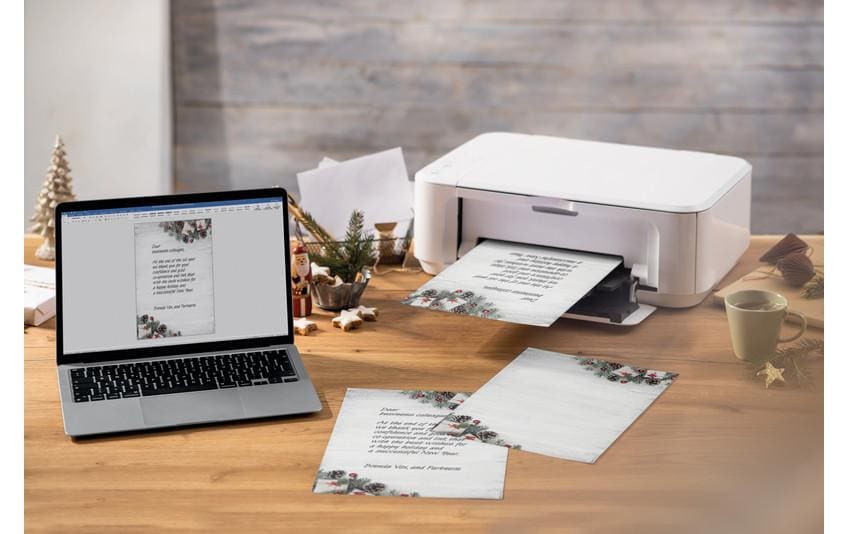 Sigel Motivpapier Scandinavian Christmas, A4, 90 g/m², 100 Blatt