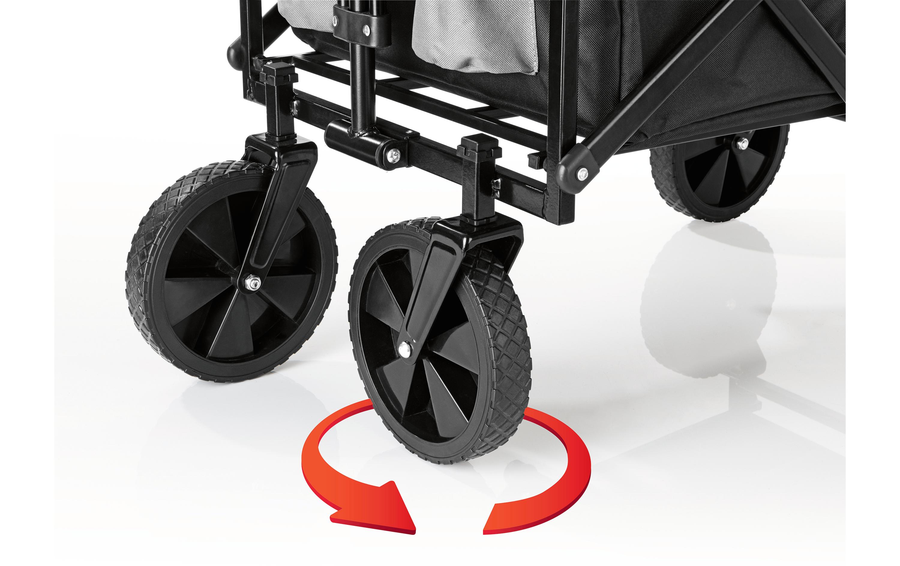 EASYmaxx Bollerwagen faltbar, mit Dach