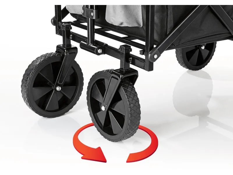 EASYmaxx Bollerwagen faltbar, mit Dach