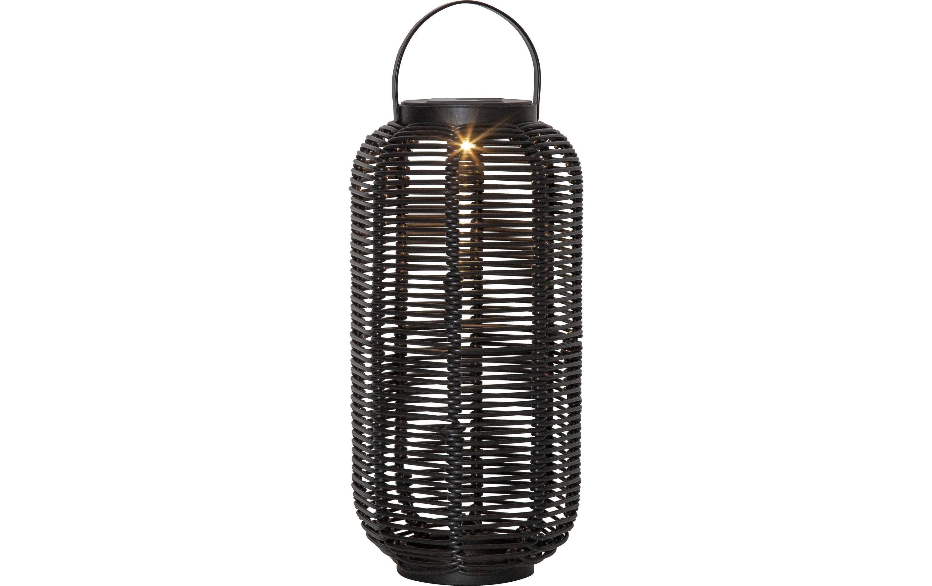Star Trading Laterne Solar Runda, 30 cm, Schwarz