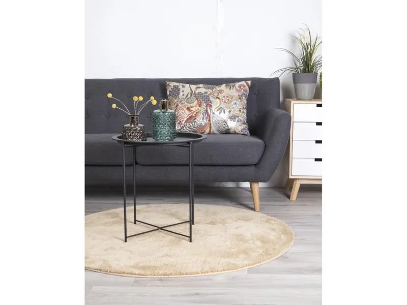 House Nordic Beistelltisch Bastia 50.5 x 46.8 cm, Schwarz House Nordic Beistelltisch Bastia 50.5 x 46.8 cm, Schwarz
