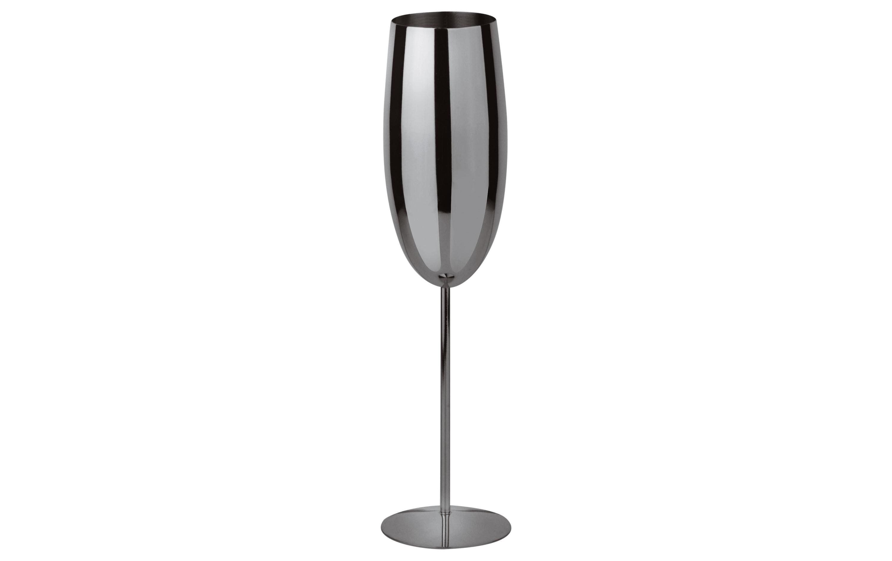 Paderno Sektglas 270 ml, 1 Stück, Anthrazit/Grau 