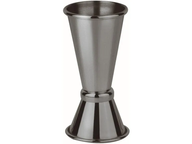 Paderno Cocktail-Doppelmass 40/20 ml, Grau/Schwarz Paderno Cocktail-Doppelmass 40/20 ml, Grau/Schwarz