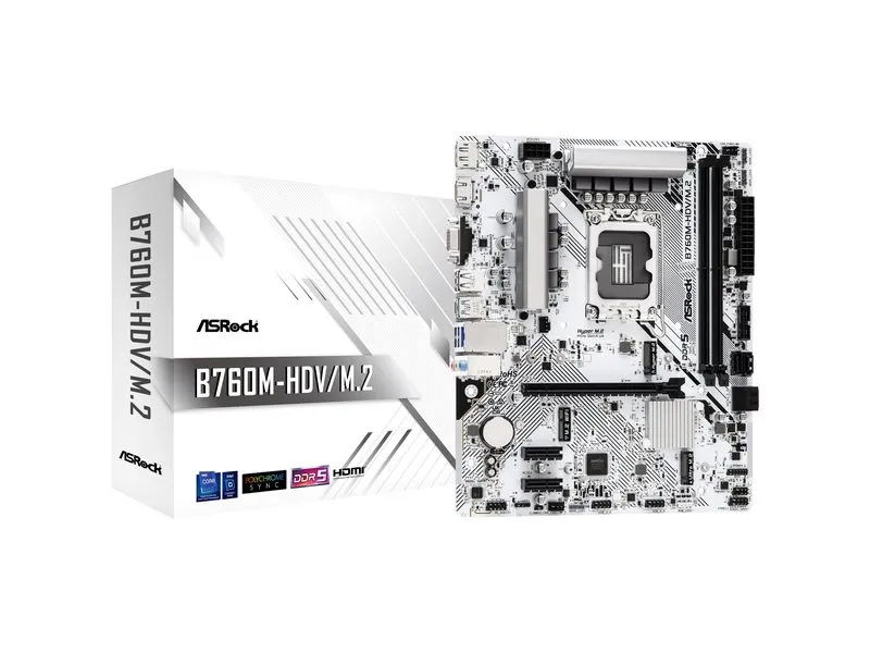 ASRock Mainboard B760M-HDV/M.2 ASRock Mainboard B760M-HDV/M.2