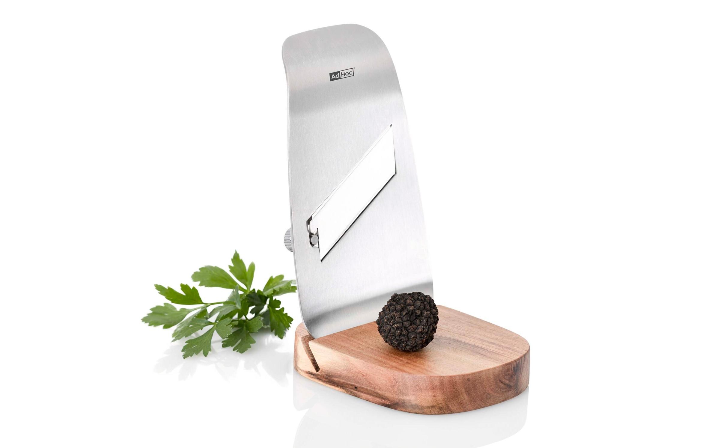 AdHoc Gourmet-Hobel Tufo Braun/Silber