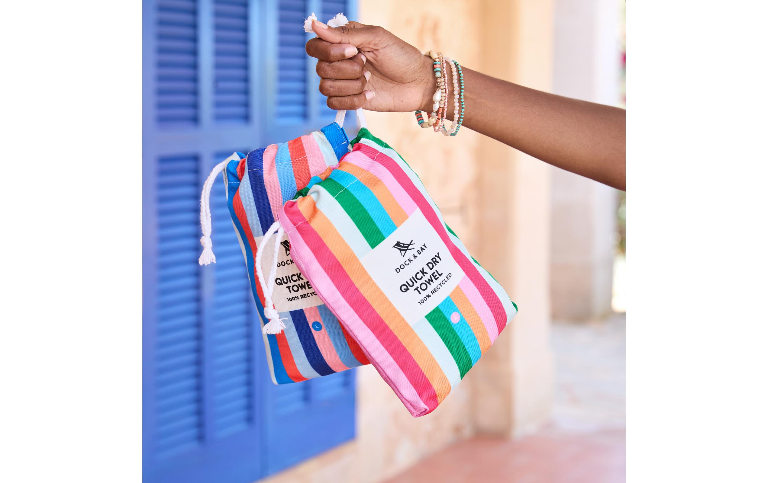 Dock & Bay Badetuch Tutti Frutti XL, Mehrfarbig