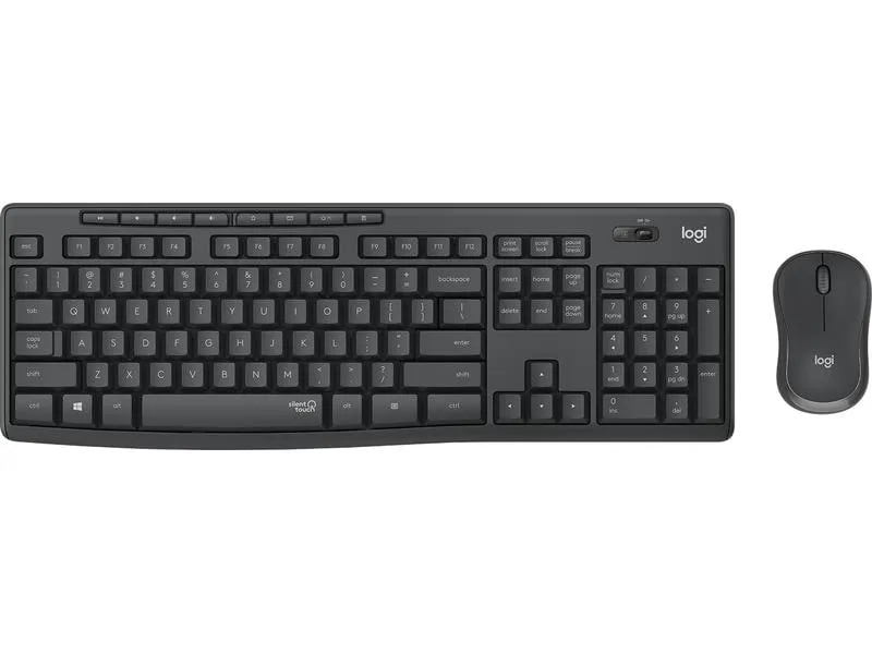 Logitech Tastatur-Maus-Set MK295 Graphite CH-Layout Logitech Tastatur-Maus-Set MK295 Graphite CH-Layout