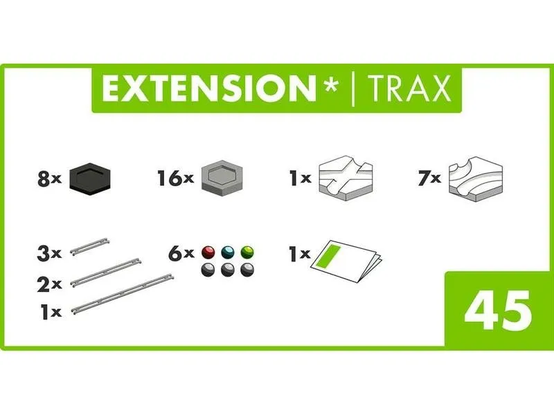 Ravensburger Kugelbahn Zubehör GraviTrax Extension Trax