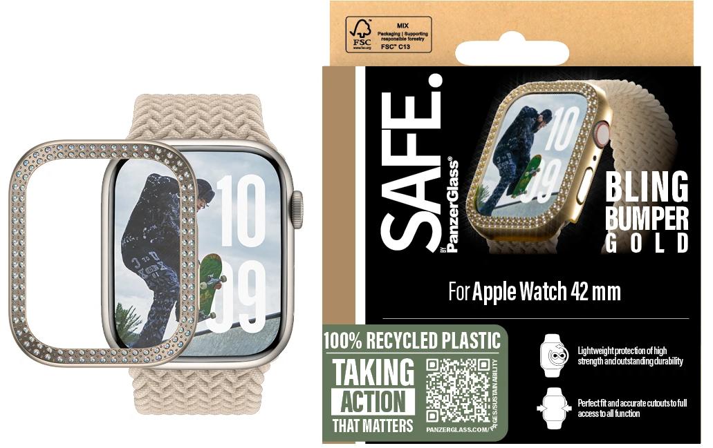 SAFE. Displayschutz Bling Bumper Goldr 41 mm SAFE. Displayschutz Bling Bumper Goldr 41 mm