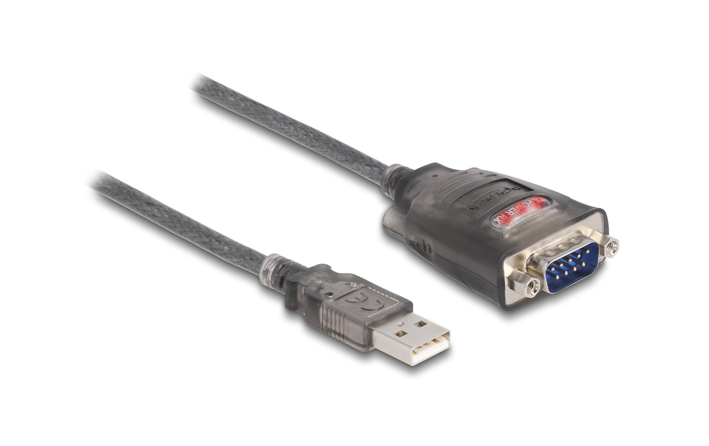 Delock Schnittstellenkabel USB - Seriell Delock Schnittstellenkabel USB - Seriell