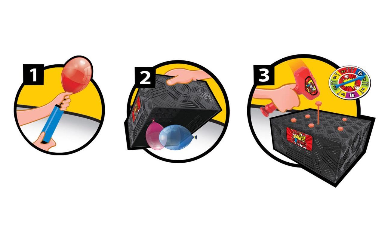 Totally Familienspiel Trendy Bang Bang Balloons