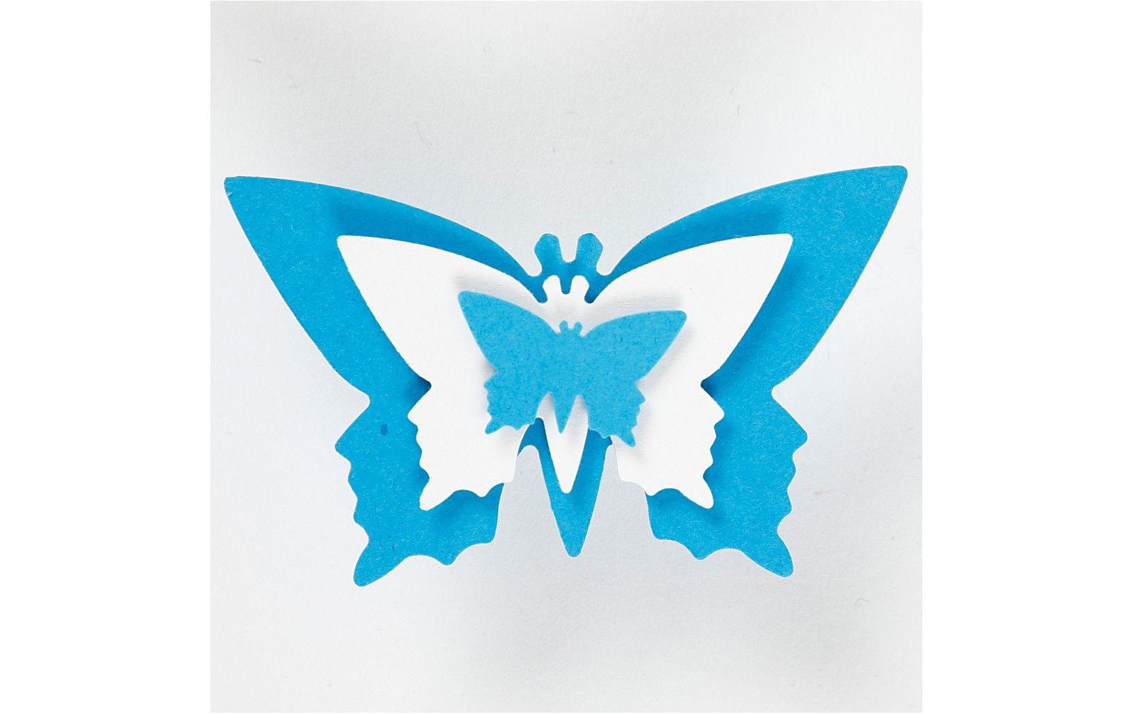 Creativ Company Motivstanzer Schmetterling, 25/49/75 mm