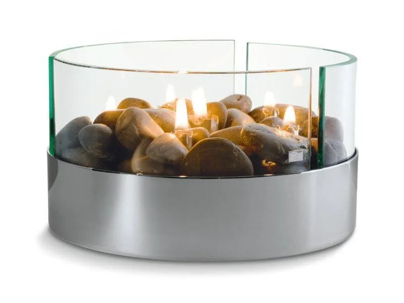 Philippi Tischfeuer Burn Ø 20 cm, Glas Philippi Tischfeuer Burn Ø 20 cm, Glas