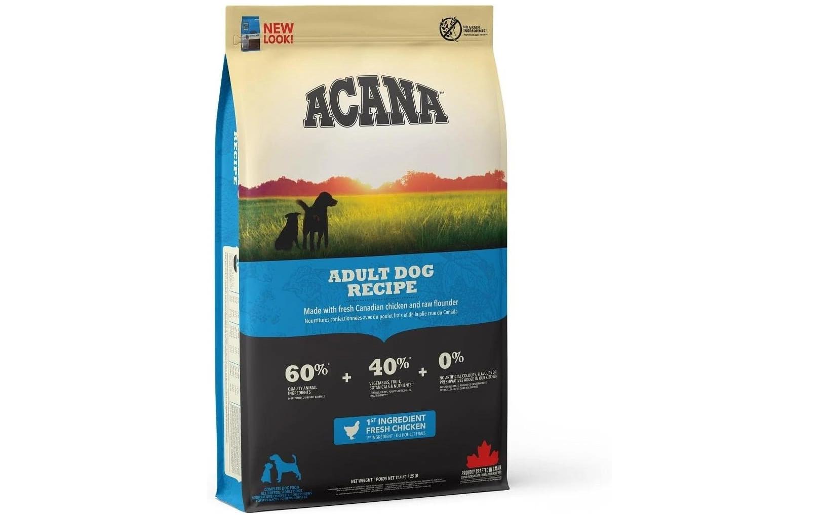 Acana Trockenfutter Adult Dog Recipe 17 kg