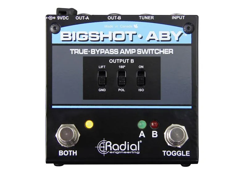 Radial BigShot ABY Umschalter True Bypass