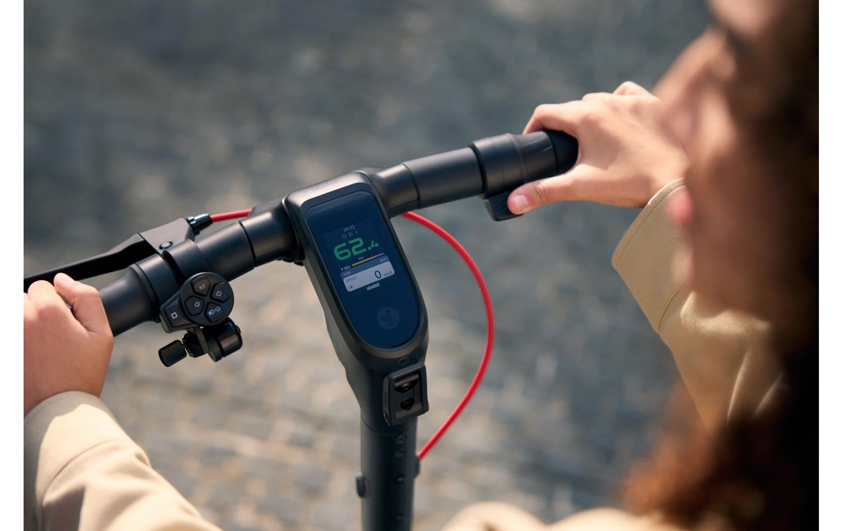 Segway-Ninebot E-Scooter Ninebot F3 D , Schwarz / Grau