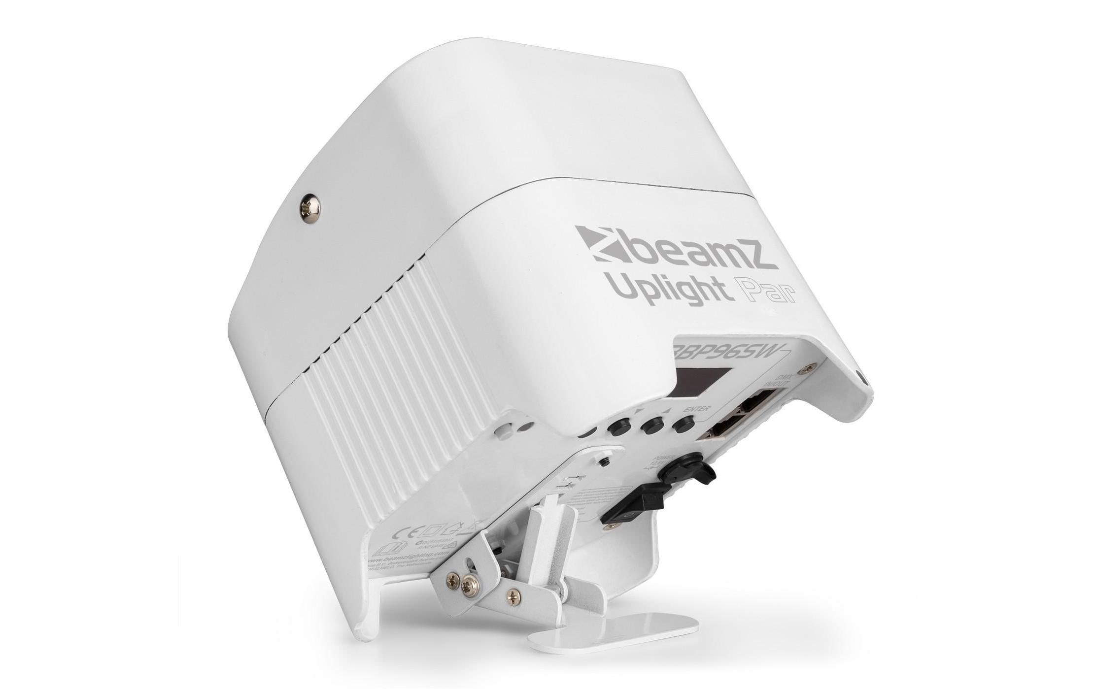 BeamZ Bodenstrahler BBP96SW Uplight Par Weiss